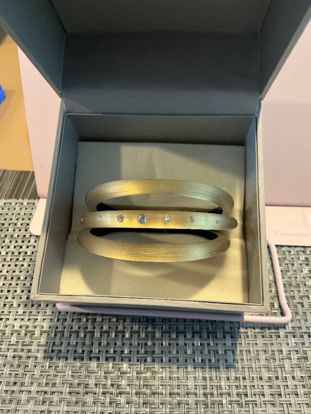 Brand new Alexi’s Bittar bracelet set from Nordstrom’s.  Still in box with tags.